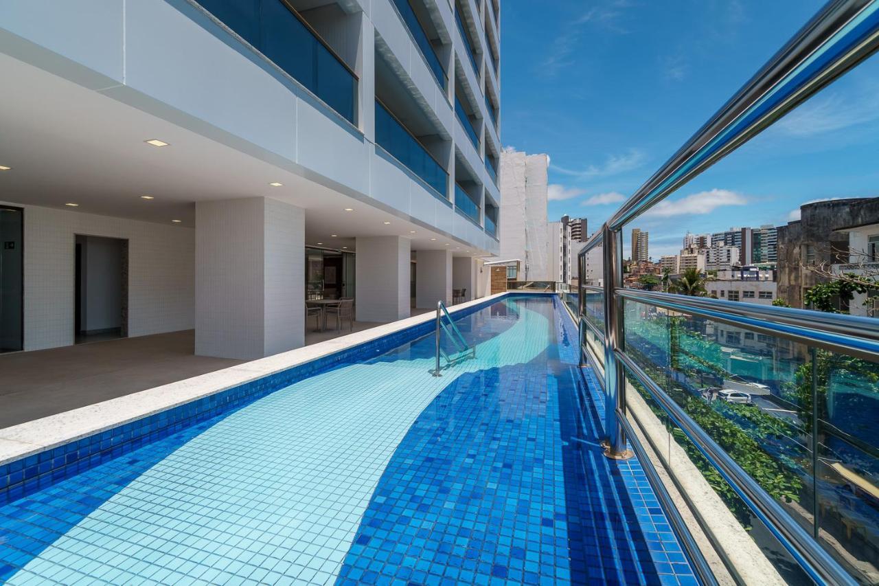 Loft 535 Farol Da Barra, Varanda, Piscina, Academia, No Farol Da Barra Salvador de Bahía Exterior foto